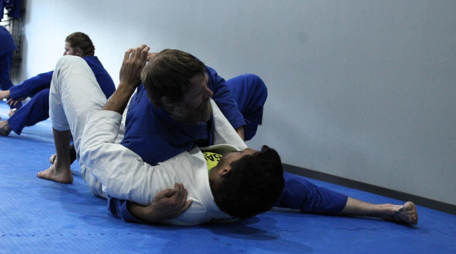 No-Gi BJJ training