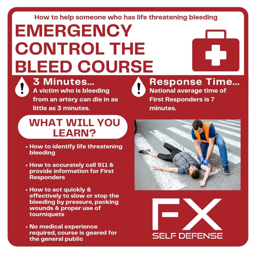 FX Self Defense Emergency Control The Bleed Course